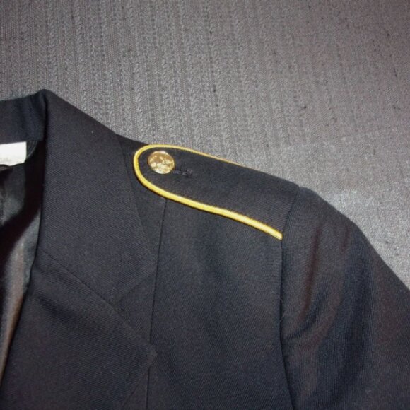 6WR UNITED STATES ARMY SERVICE UNIFORM DRESS BLUE ASU JACKET COAT WOMENS JM 126 - Picture 9 of 12